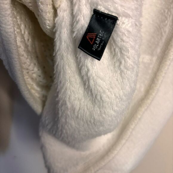 Patagonia Retool Snap T Fleece Pullover- Raw Linen - White X-Dye - Picture 4 of 8